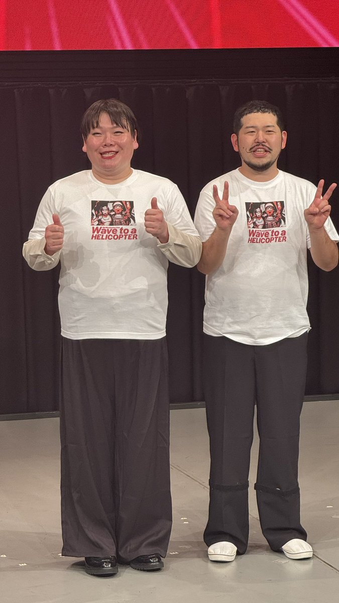 ondxbno's tweet photo. おミュータンツ単独ライブ！

最高の時間をありがとう御座いました。
改めて、おもちさんと宮戸さんが作り出すお笑いが大好きだと実感しました。

これからも応援します！

今日もおもちさんが可愛かったです！
もぐもぐしてる映像ずっと見ていられる。

#おミュータンツ
#ヘリに手を振る https://t.co/8mLBcWbsBR