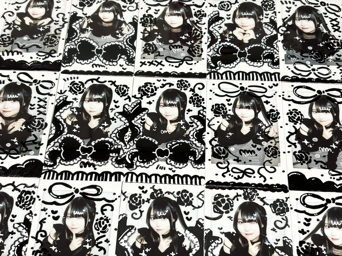 ꒰ #のん1周年SP🐭🖤ソロチェキ一覧 ꒱ 1⃣キーカード風 2️⃣ご帰宅