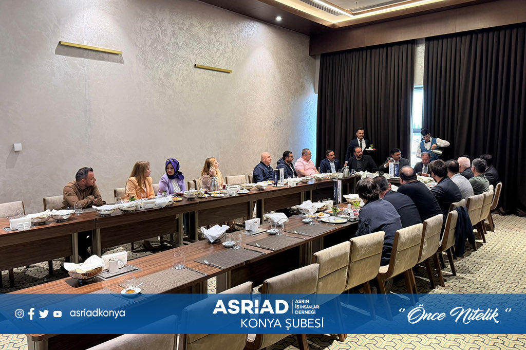 AsriadKonya's tweet photo. 35. İş Geliştirme Toplantısı Bayır Diamond Hotel ev sahipliğinde gerçekleştirildi. Programı Konya KONESOB Başkanı Muharrem KARABACAK'ın katılımıyla verimli bir iş geliştirme toplantısı yapıldı. Bayır Diamond Hotel'e misafirperverliği için çok teşekkür ederiz
#asriad #isgelistirme https://t.co/n41x9wvBRV