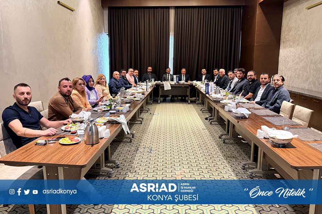 AsriadKonya's tweet photo. 35. İş Geliştirme Toplantısı Bayır Diamond Hotel ev sahipliğinde gerçekleştirildi. Programı Konya KONESOB Başkanı Muharrem KARABACAK'ın katılımıyla verimli bir iş geliştirme toplantısı yapıldı. Bayır Diamond Hotel'e misafirperverliği için çok teşekkür ederiz
#asriad #isgelistirme https://t.co/n41x9wvBRV