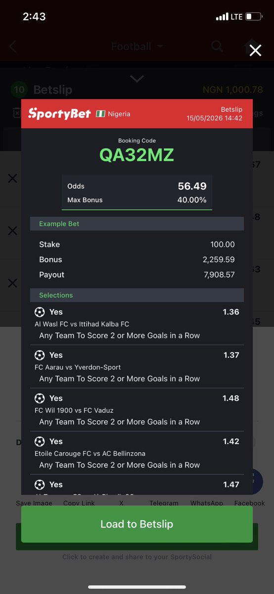 Converts Bookies & Bets tweet media