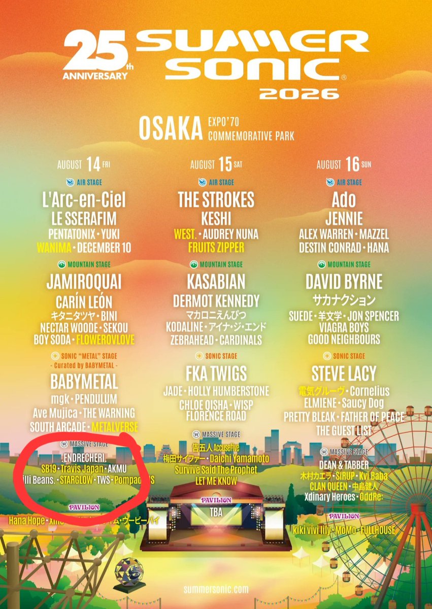 justjay003's tweet photo. I can't wait to see my boys @SB19Official. We did not expect the pahabol announcement fpr the second day for them. Wow! I mean hindi din ako magtataka coz they deserved it. 🙌💙❤️🇵🇭
##SB19official
#SUMMERSONIC2026 https://t.co/r0dLo9dqlf