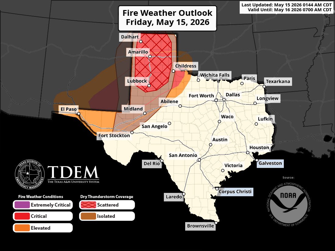 Texas Division of Emergency Management tweet media