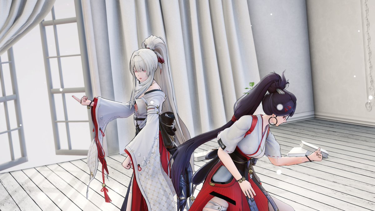 SirWUM's tweet photo. #MMD #ロウワー #Lower #緋雪 #Hiyuki #玉露 #Gyokuro #鳴潮 #WutheringWaves #2160p60fps https://t.co/usBp0IpOEo https://t.co/hAfZJ2O8NJ