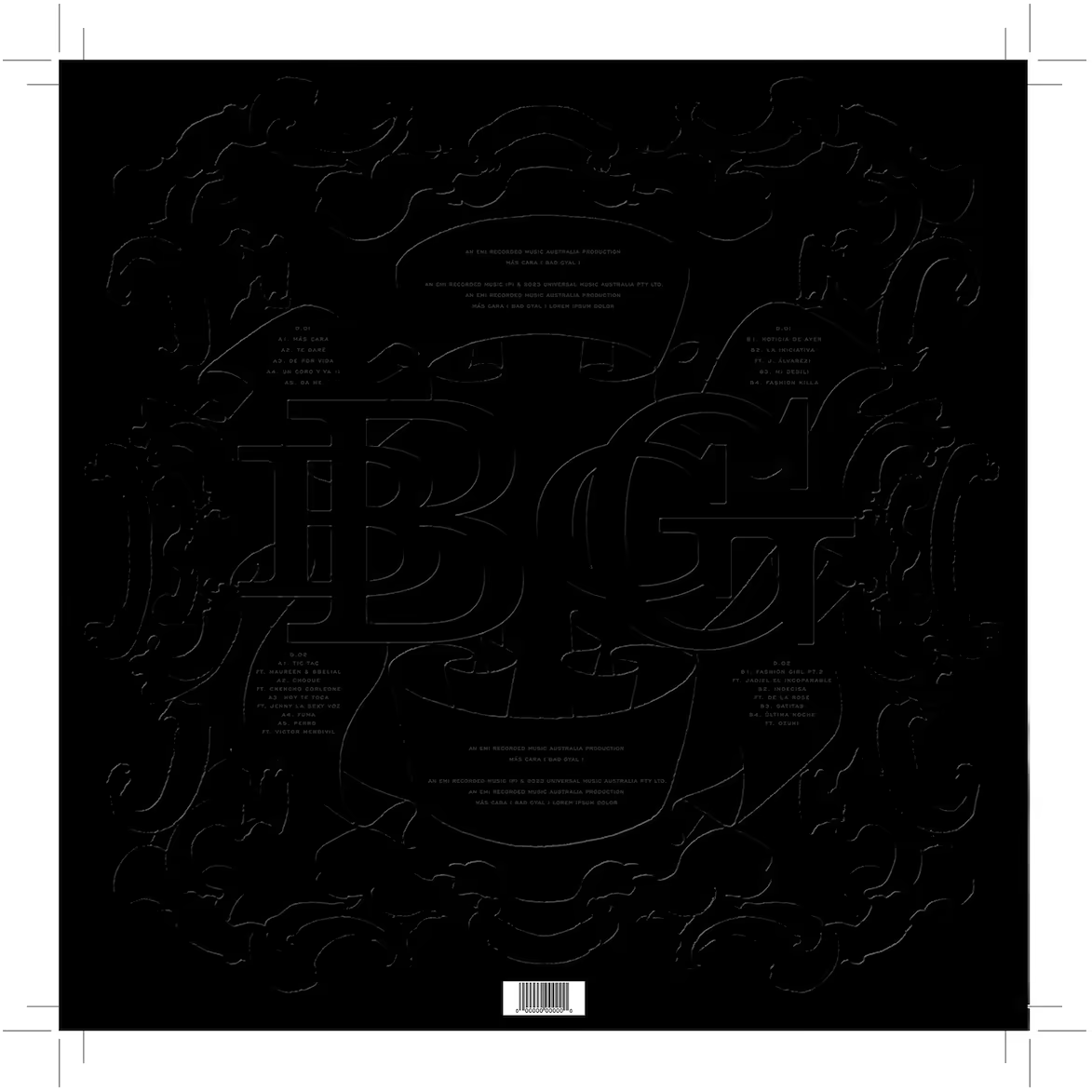 BGSoundEdit's tweet photo. Diseños del Vinilo de Más Cara https://t.co/nfoYbdYtG6