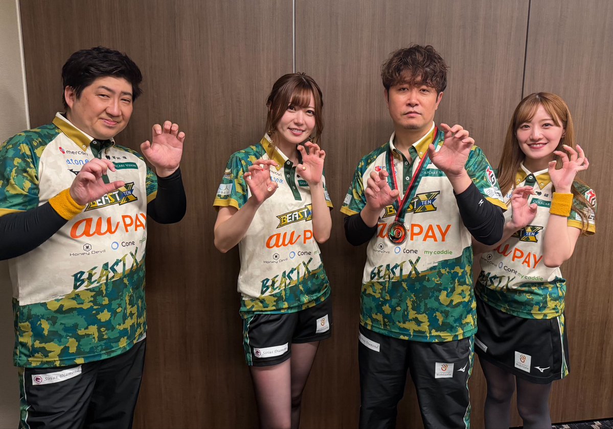 中田花奈&staff tweet media