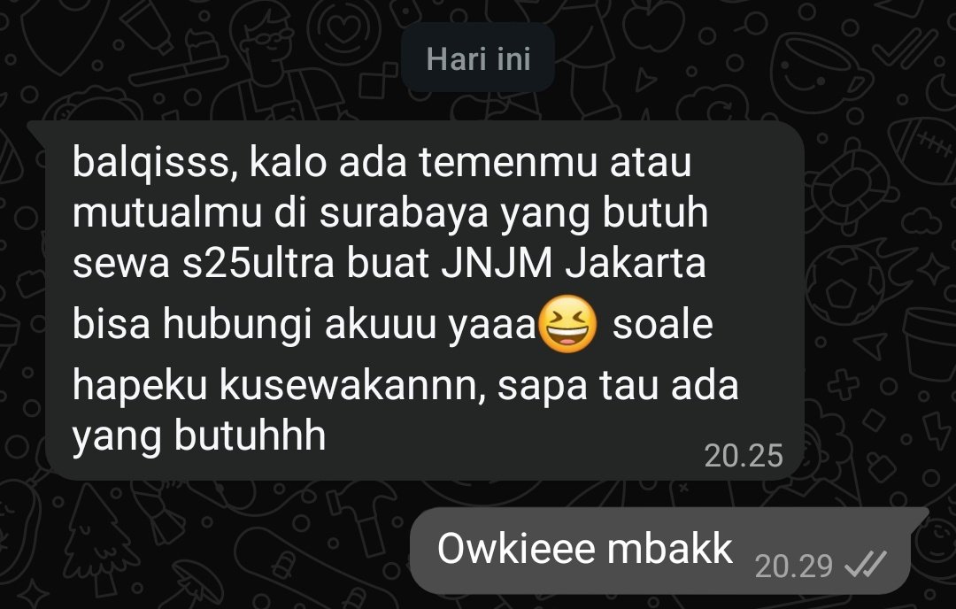 onel_pride's tweet photo. Hii guysss adakah yang berminat?? Jika iya bisa DM ak yachhh. Maybe book buat the Weeknd besok jg bisa tanya tanya dulu 🥰
#jnjm https://t.co/SBYd3W1jas