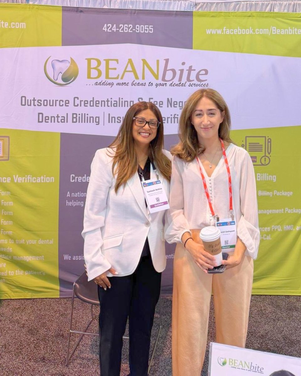 BEANbite's tweet photo. Always special reconnecting with long-term clients. Grateful to see Dr. Bahareh Goshayeshi at CDA Anaheim today. Your trust and partnership have meant so much throughout BEANbite’s 10-year journey.
To all our current clients at CDA Anaheim please stop by and say hi at Booth 2458 https://t.co/cUqAWGOfj0