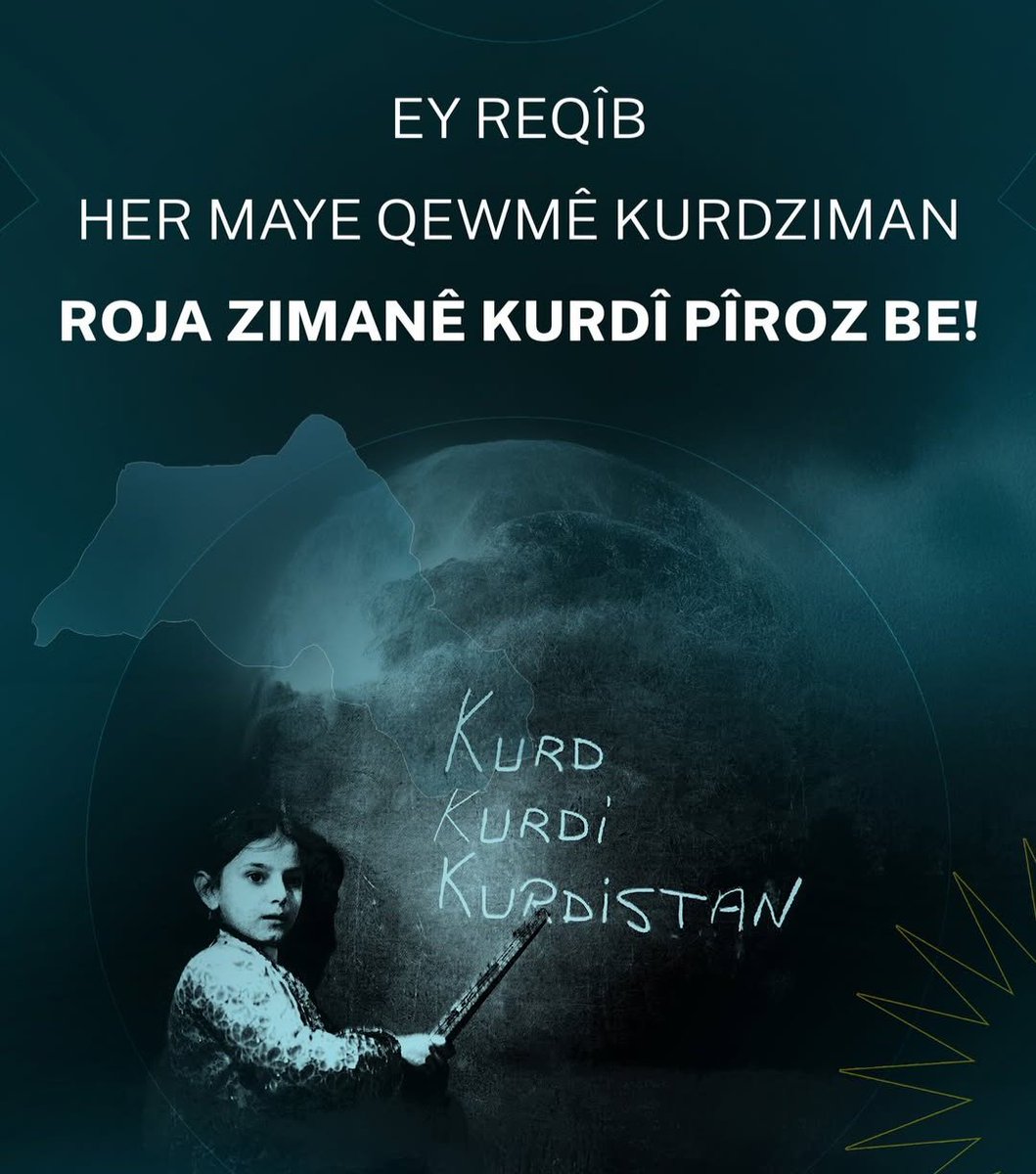 EdySamGah48's tweet photo. Roja Zımanê Kurdi Pîroz Be !!

#Kurdistan https://t.co/3dbvJj79J8