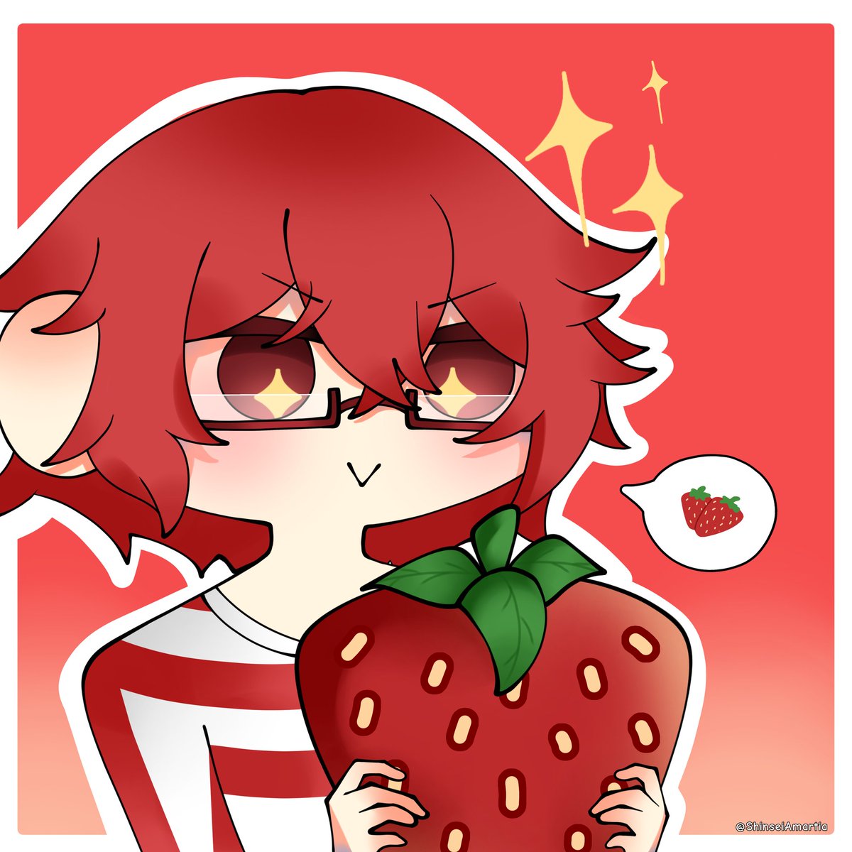 ShinseiAmartia's tweet photo. He will nom that strawberry

#XanduIsBored https://t.co/74TTtl2QVC