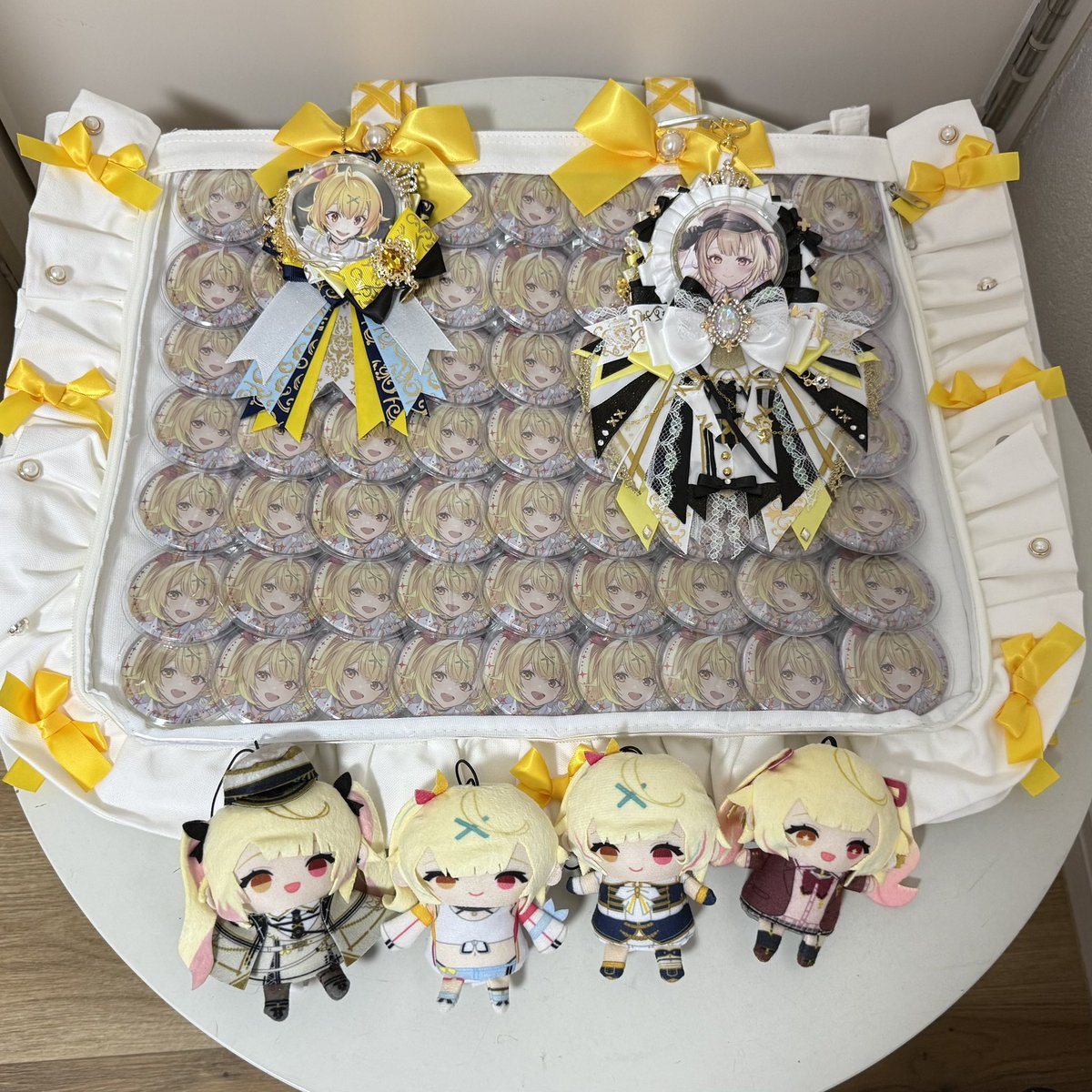 tecchan5000niji's tweet photo. 間に合った〜！
今回はこの痛バ持って2日間参加します！
視聴覚室参加初めてでめっちゃドキドキしてる。
 #にじフェス2026  #星川サラ  #ねえねえ星川  #tecchan5000niji https://t.co/14PjOuCAKJ