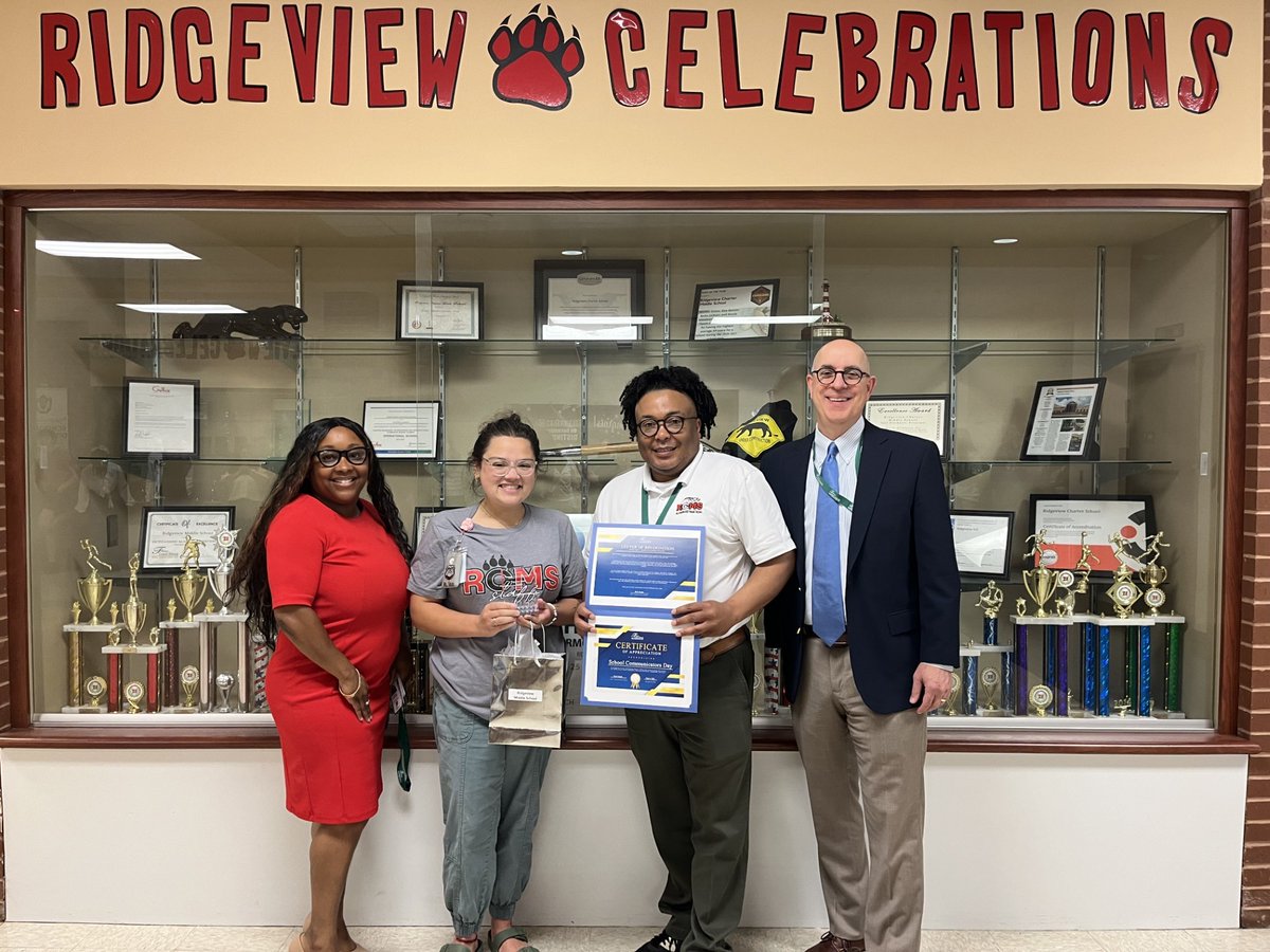 RCMSPanther's tweet photo. We are so happy to be the @FultonCoSchools Golden Lens Award winner this year! 🏆📸 https://t.co/vhGse6HMHu