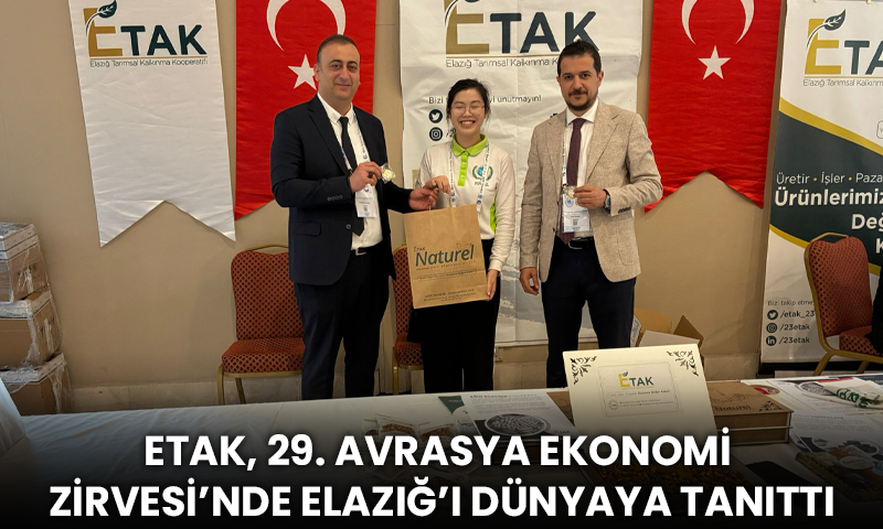 Kanal23HD's tweet photo. ETAK, 29. Avrasya Ekonomi Zirvesi’nde Elazığ’ı Dünyaya Tanıttı
https://t.co/Z028j1qooA
#elazığ #elazığhaber https://t.co/RWKFoqPNiO