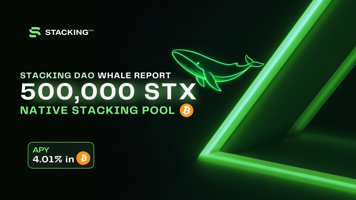 Stacking DAO tweet media