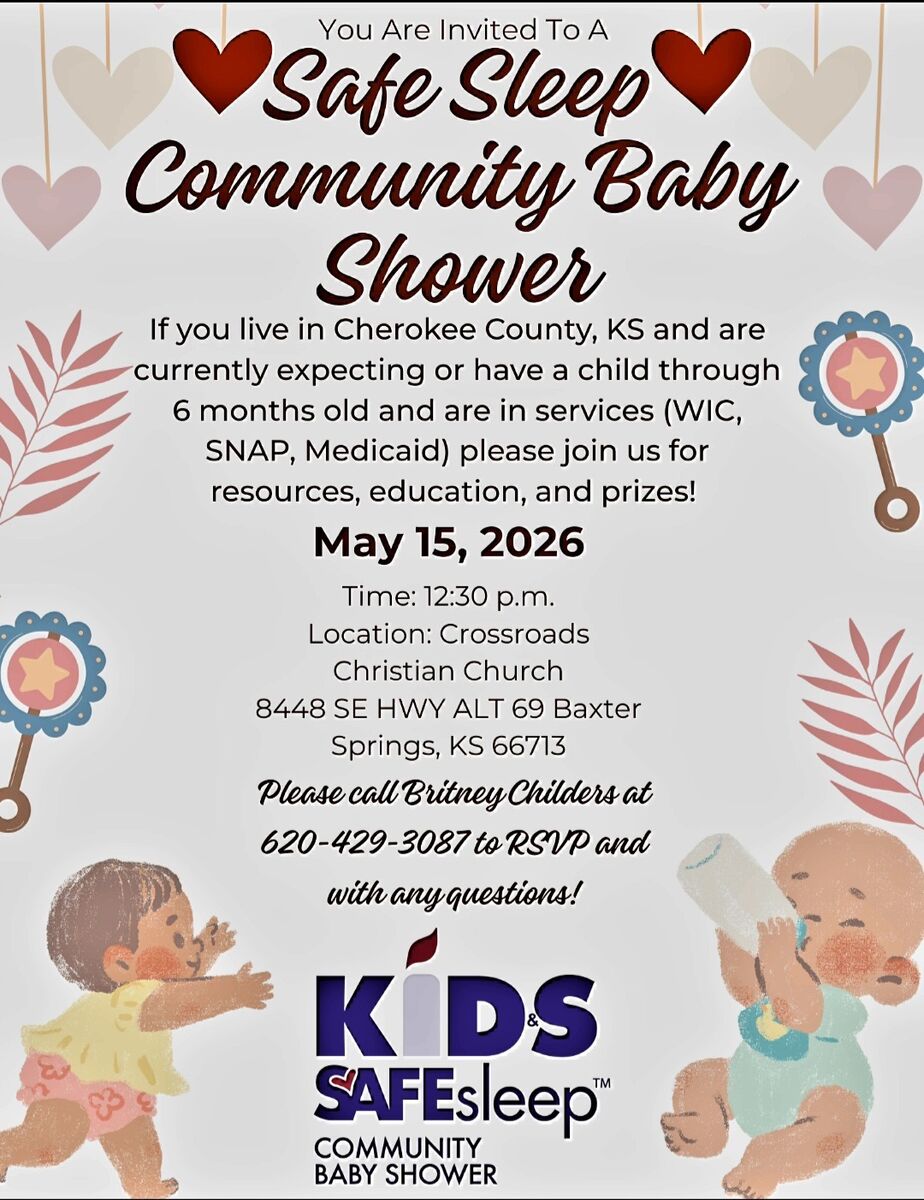 rivertonrams's tweet photo. Cherokee Co. Community Baby Shower https://t.co/ROM7g2336T