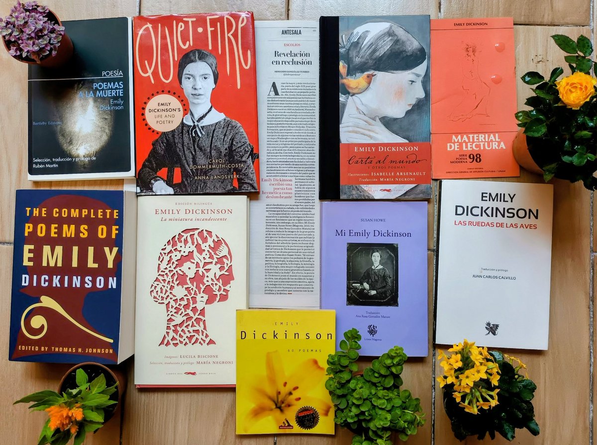 Sobreperdonar's tweet photo. Hace 140 años partió la inmensa Emily Dickinson. https://t.co/JVHvcHejjX