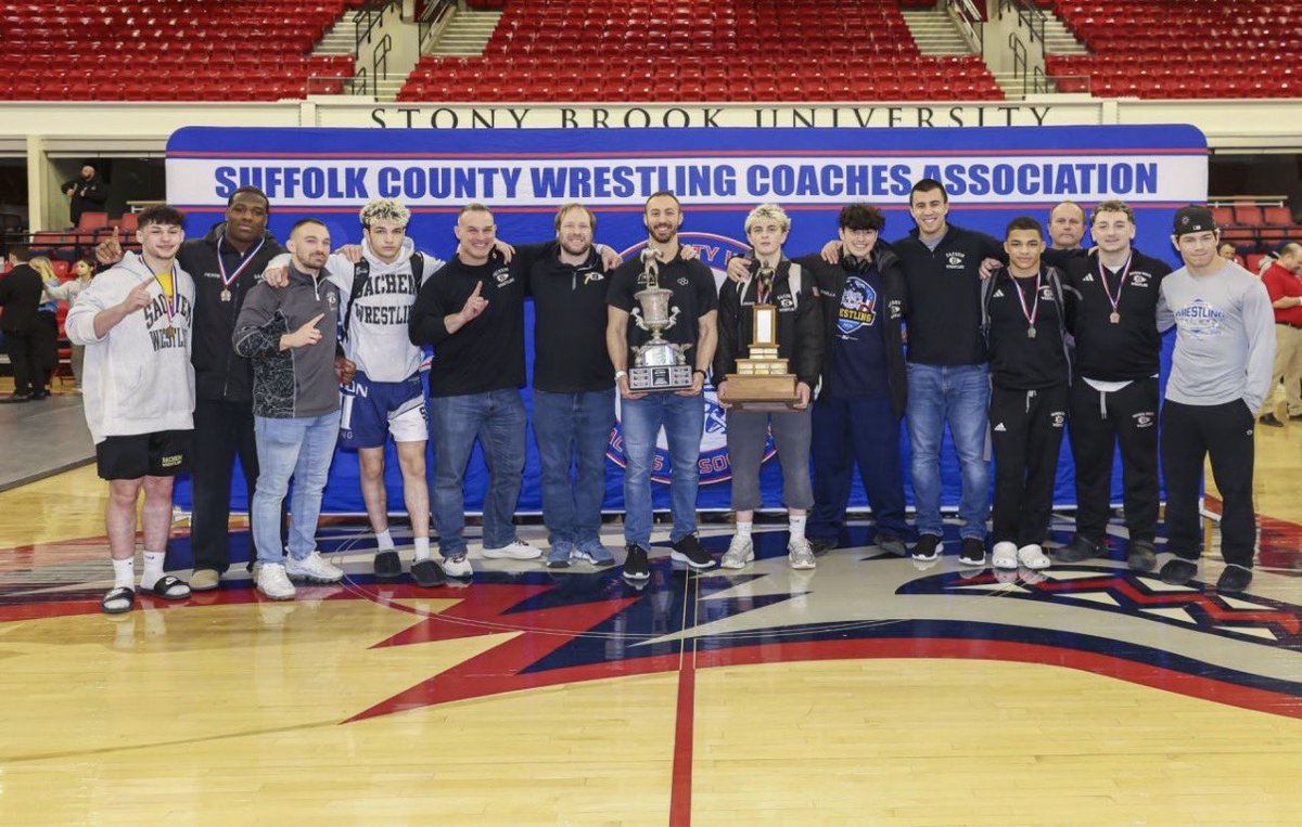 SachemCTA's tweet photo. 🏆 Sachem North Varsity Wrestling Coach Anthony Marino has been named Suffolk County Wrestling Coaches Association Coach of the Year and League 2 Coach of the Year!    
🎉Congratulations!! 💫 https://t.co/qXNrVV8sph