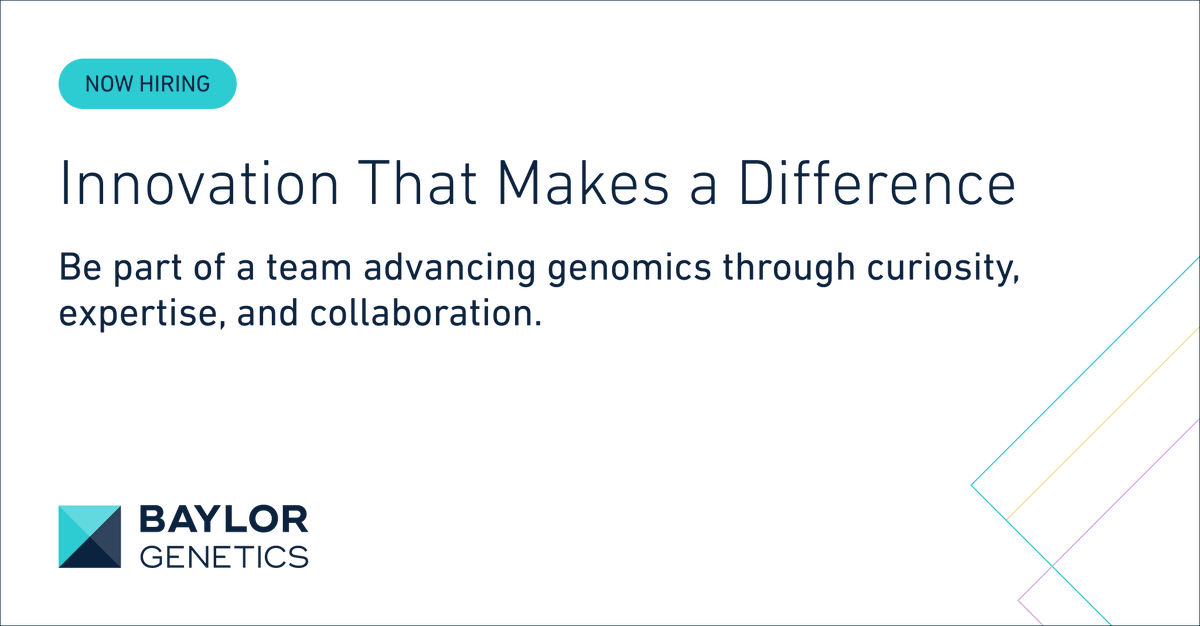 Baylor Genetics tweet media