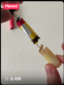 My most viral PuffCount video got 8.4M views. We tore apart a vape and  showed what's inside. How scary does that look? You're smoking a battery.  Then at the end: "This app