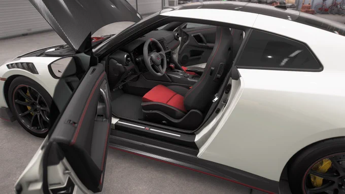 Why is America spec instead of Japan spec? ('ー`) Why!!!!!!!! ('ー`)('ー`)('ー`)('ー`)('ー`) Come on!!!! Forza 6 in Japan but drive US spec R35? (';ω;`)