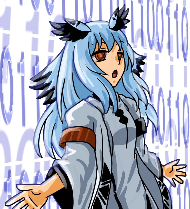 #アークナイツ版深夜の真剣お絵かき60分一本勝負 【フィリオプシス】まだ自ロドスにはいないのでよく知らないせいか、ショートアニメで2進数?プログラミング?ラップしてたのびびった;; #Arknights #アークナイツ #明日方舟