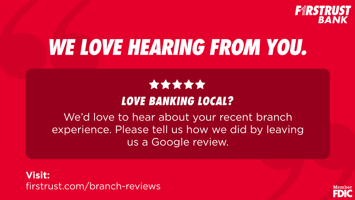 Firstrust Bank tweet media