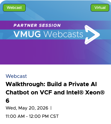 VMware Community Activities tweet media