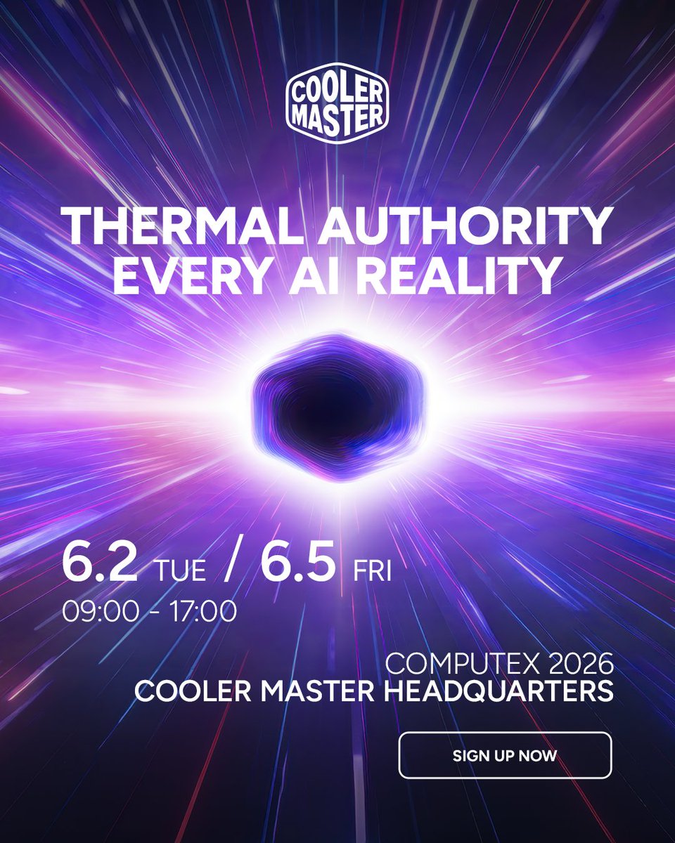 Cooler Master tweet media