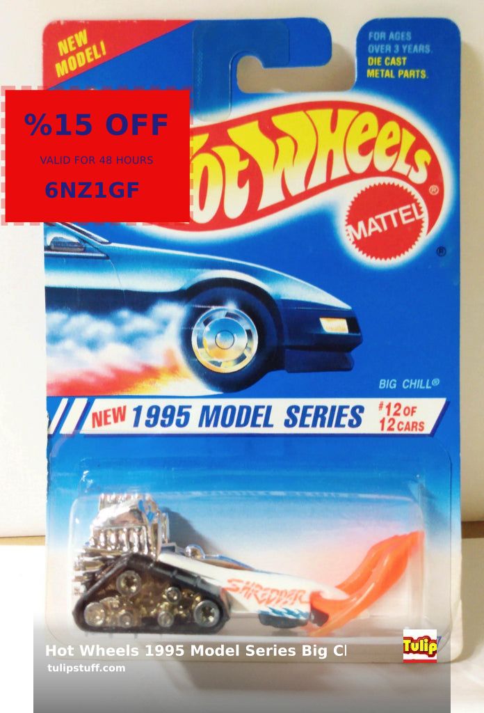 tulipstuff's tweet photo. 🤯 Flash #Collectibles Sale! Hot Wheels 1995 Model Series Big Chill Snowmobile Collector 352 on sale at #TulipStuff for $4.50 🤯

 🚀 Two day only sale , so be quick! 🚀
⏩ https://t.co/qOp5Cbtzfq https://t.co/JB0yeblczL