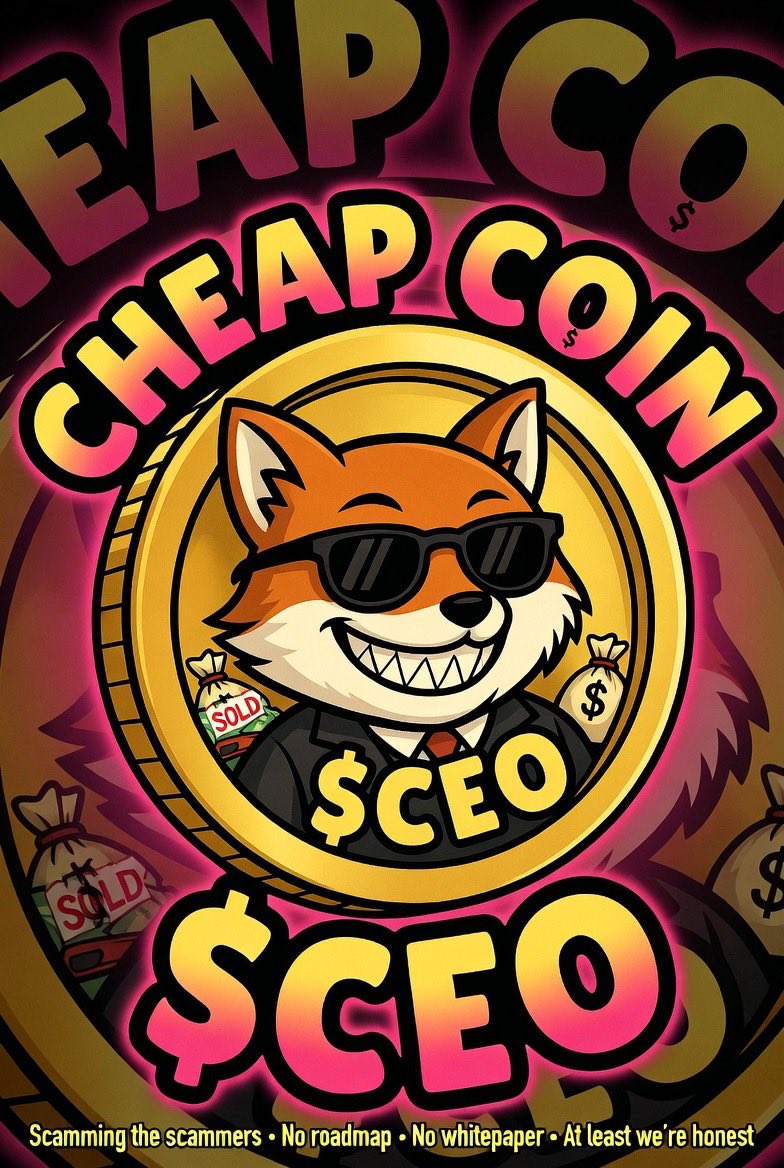 Cheap Coin $CEO tweet media