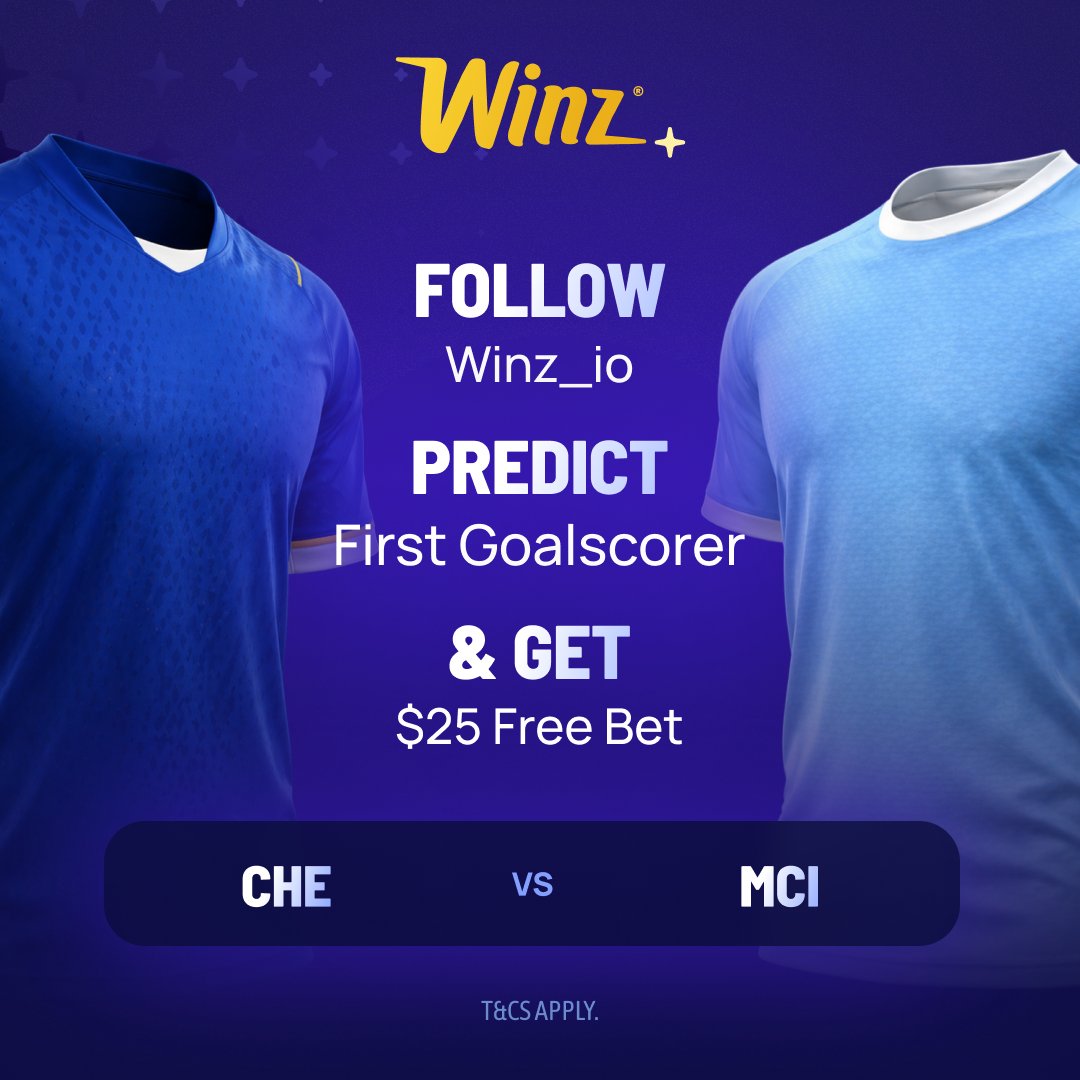 Winz_io's tweet photo. $𝟮𝟱 𝗙𝗥𝗘𝗘 𝗕𝗘𝗧𝗦 𝗨𝗣 𝗙𝗢𝗥 𝗚𝗥𝗔𝗕𝗦
🏆 #FACupFinal – who scores first?

1️⃣ Follow @Winz_io
2️⃣ Reply with your first goalscorer prediction & tag a friend
3️⃣ Repost 👀

Two winners will be randomly selected from correct predictions submitted before kick-off.
Winners announced on 18/05.
18+ only. T&Cs apply.