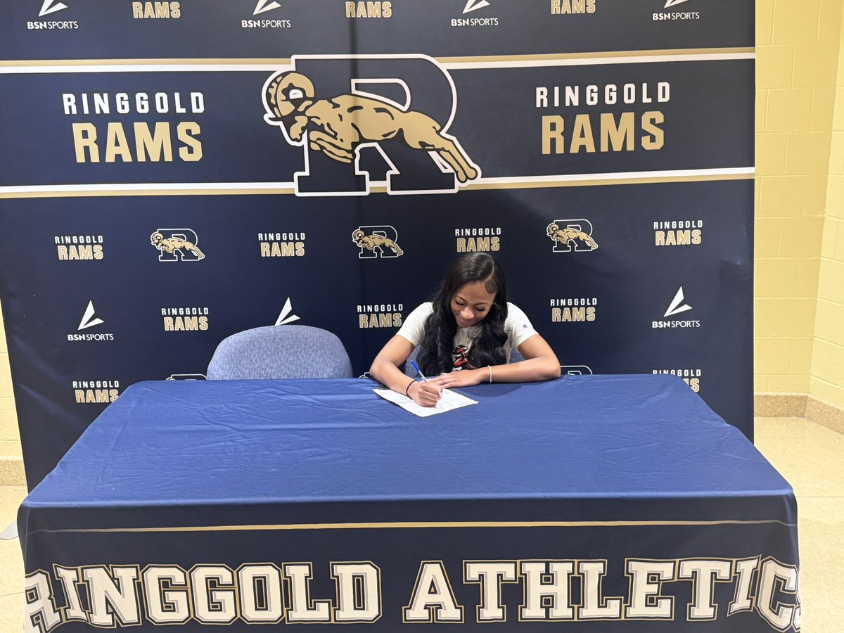 LadyRinggold's tweet photo. Congratulations to our Senior Captain, Imani Arnold on signing your letter of intent to California University of PA and joining the Vulcans this coming fall! 

We wish you all the best! https://t.co/DGa5NwbJL1