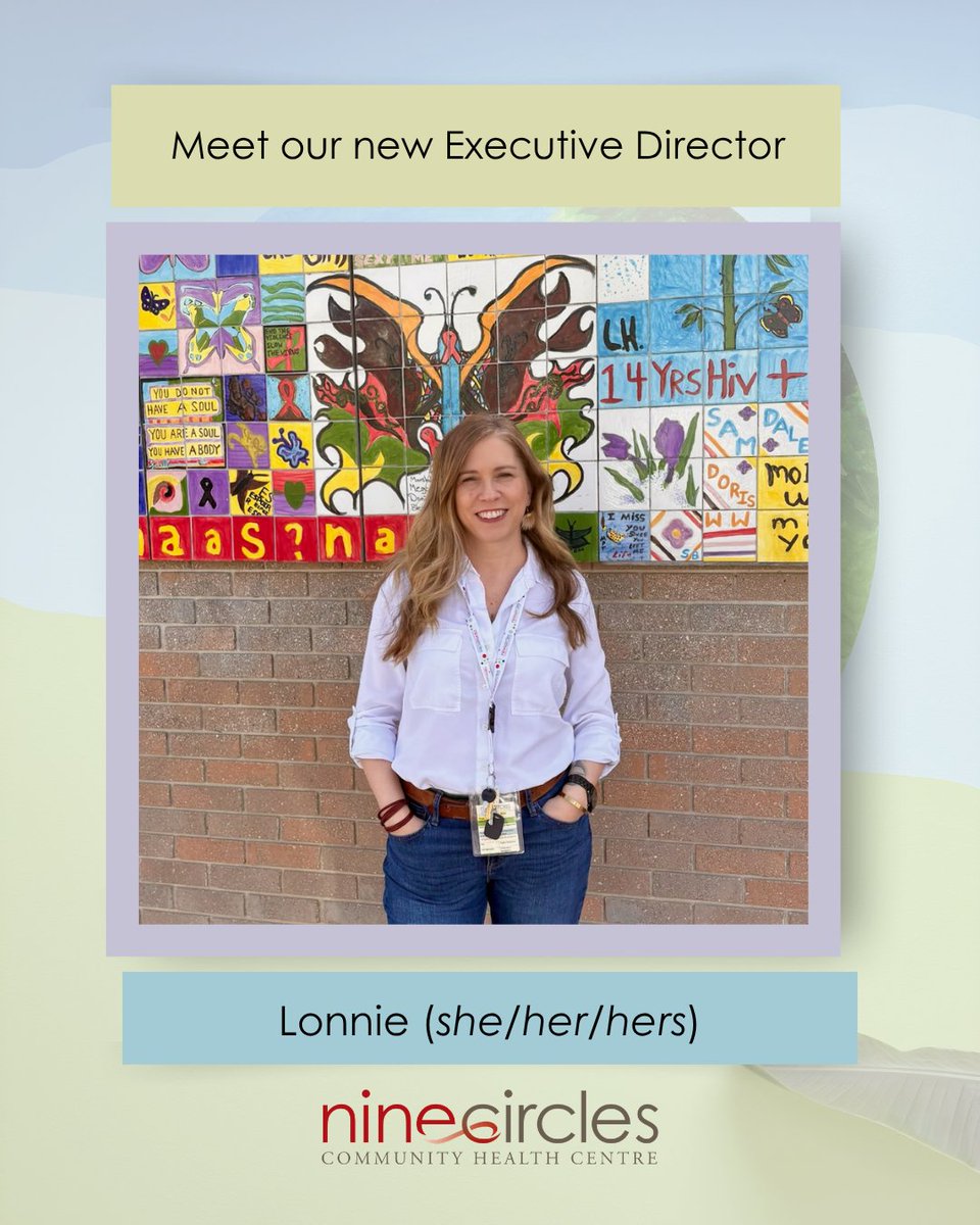 MBHIVCOLLECTIVE's tweet photo. We are pleased to welcome Lonnie as the new Executive Director of Nine Circles Community Health Centre. 20+ years of experience in Manitoba’s healthcare system, Lonnie brings a strong background in community health, provincial programming, and strategic operations. https://t.co/GgNv8Zk9RZ