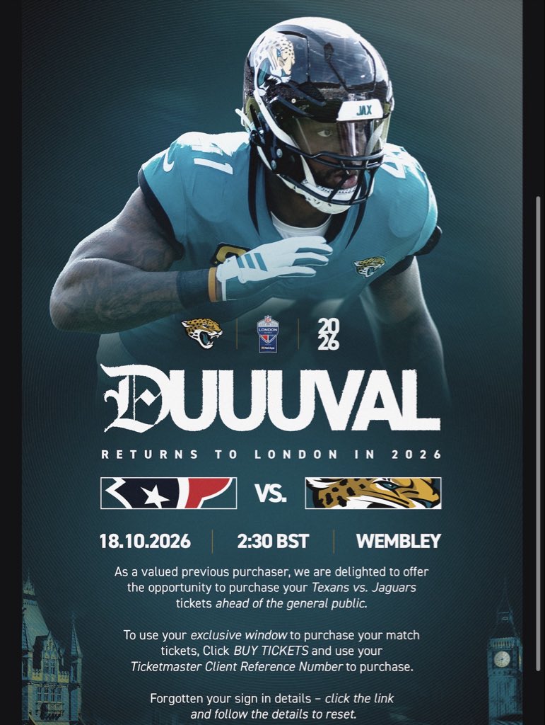 4SteveJones's tweet photo. @arry_atb @nfluk_tickets Had an email mate https://t.co/UHOE1jjS52