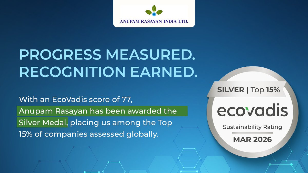 Anupam Rasayan India Limited tweet media