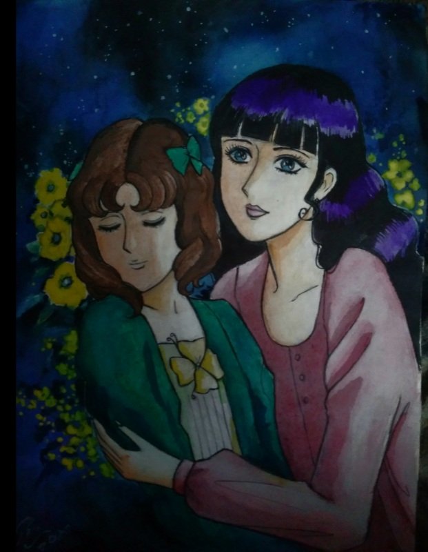 AlexandrXenakis's tweet photo. My art 💙⚘🎉 #marikoshinobu #shinobumariko #oniisamae #myart https://t.co/vSlVIQ3Gsk