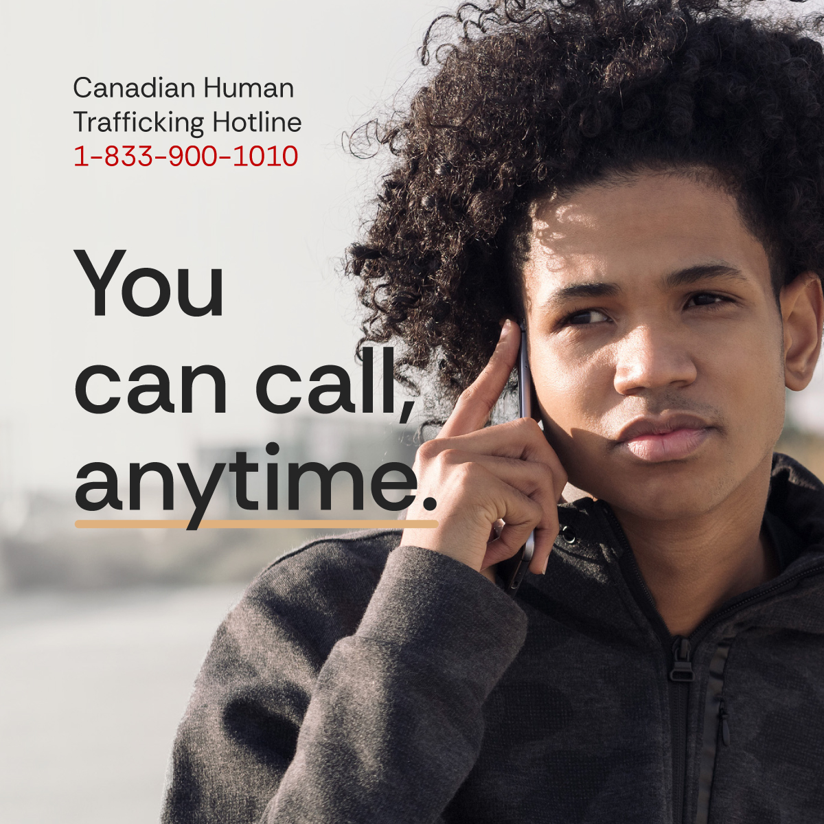 thecanadiancntr's tweet photo. Whether it’s a weekday, weekend, or holiday, we're always here for you, 24/7/365.

If you or someone you know is being trafficked or exploited, please reach out to the Canadian Human Trafficking Hotline:
📞 1-833-900-1010 | 💬 https://t.co/QYdVbiA0TM https://t.co/zio1cniLw1