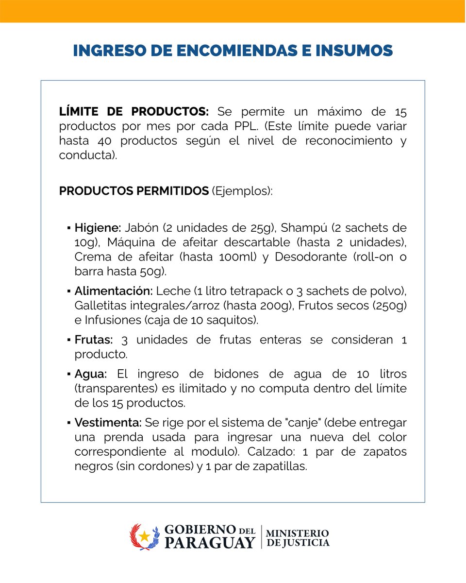 Ministerio de Justicia tweet media