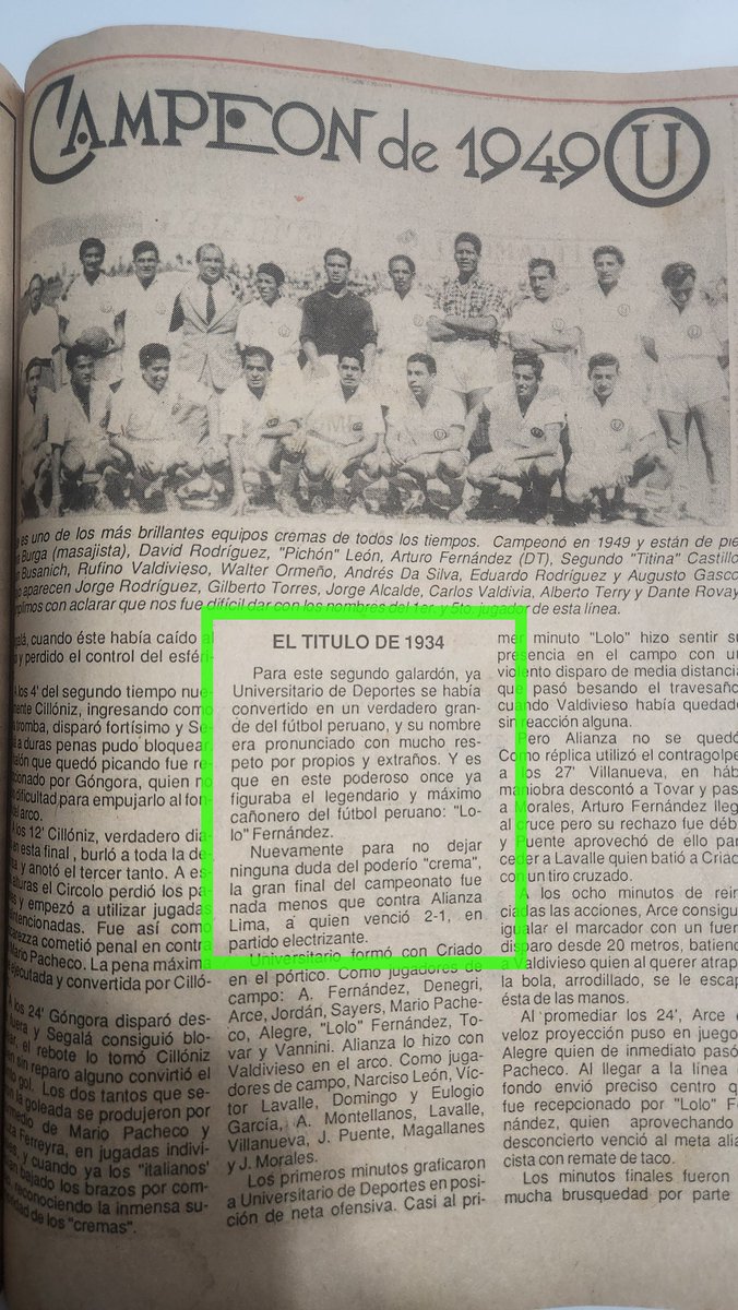 Fútbol Peruano Documentado tweet media