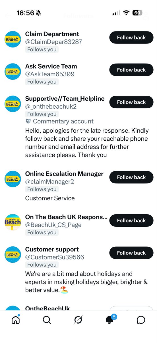 dikruge's tweet photo. @OntheBeachUK do any of these accounts actually belong to you? https://t.co/0GA1dF6tiI