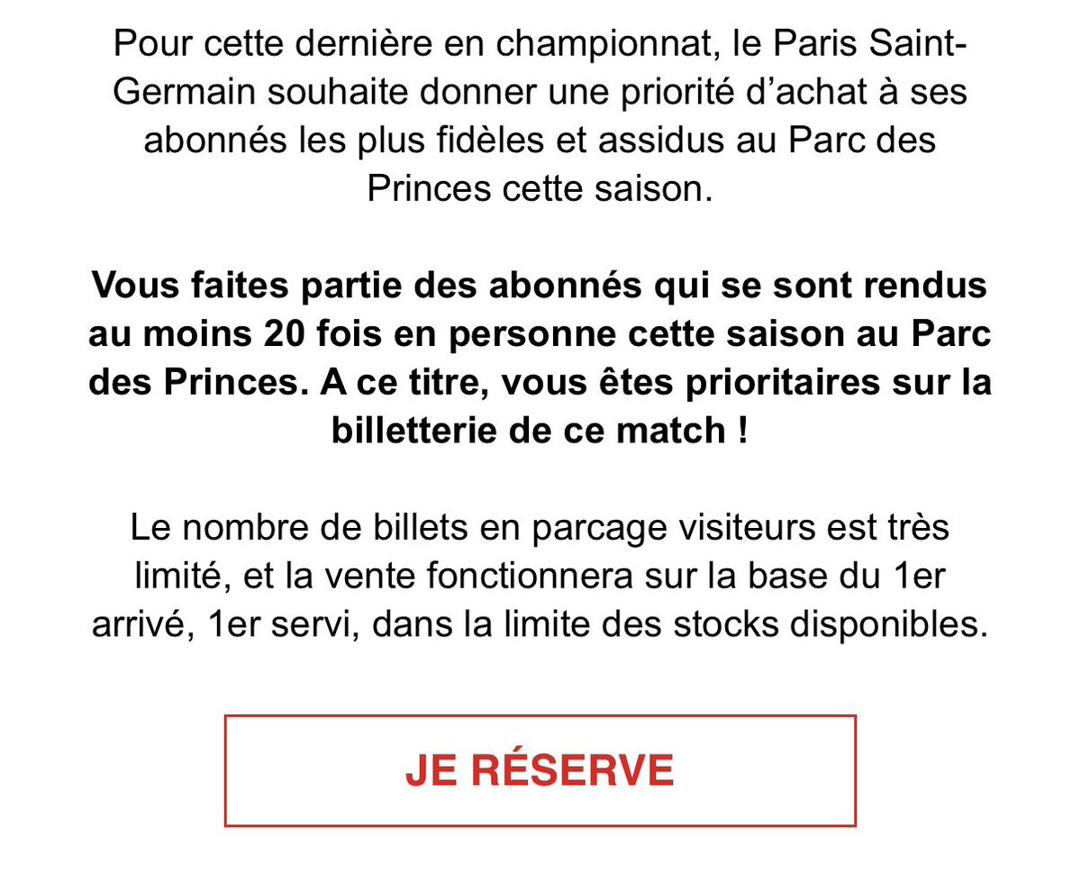 Billets PSG 🇨🇷 tweet media