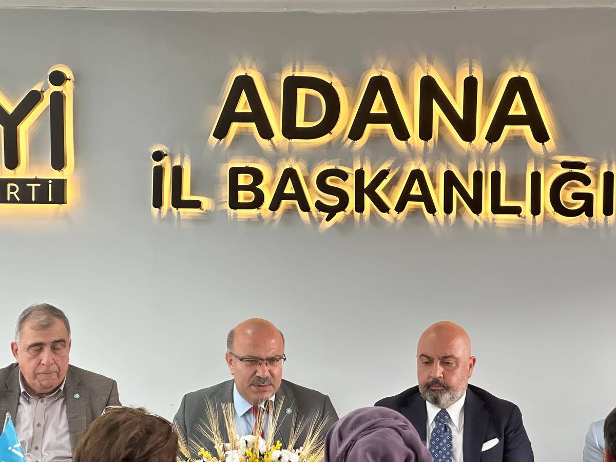 İYİ Parti Adana İl Başkanlığı tweet media