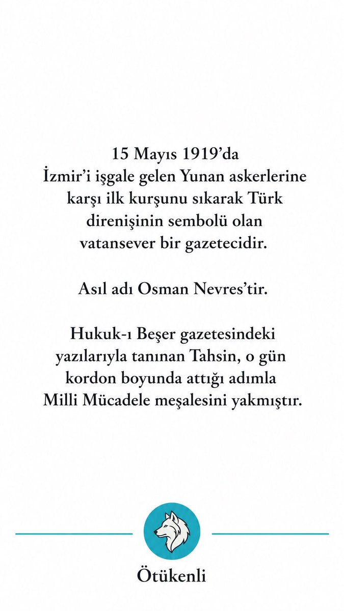Turkeren55's tweet photo. Bugün ne mi oldu? Hasan Tahsin ilk kurşunu sıktı! https://t.co/FPSORqnvS2