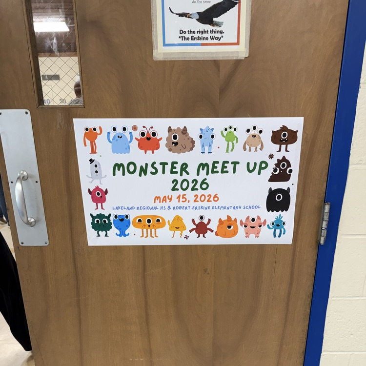 LRHSNJ's tweet photo. Kindergarten students at Robert Erskine School drew original monster creations and Ms. Haftek's and Ms. Gawron's CORE/Art Mod students brought them to life through sculpture and paint. Seeing the kindergartners meet their monsters was magical! A wonderful creative collaboration! https://t.co/86yeAoU8xT