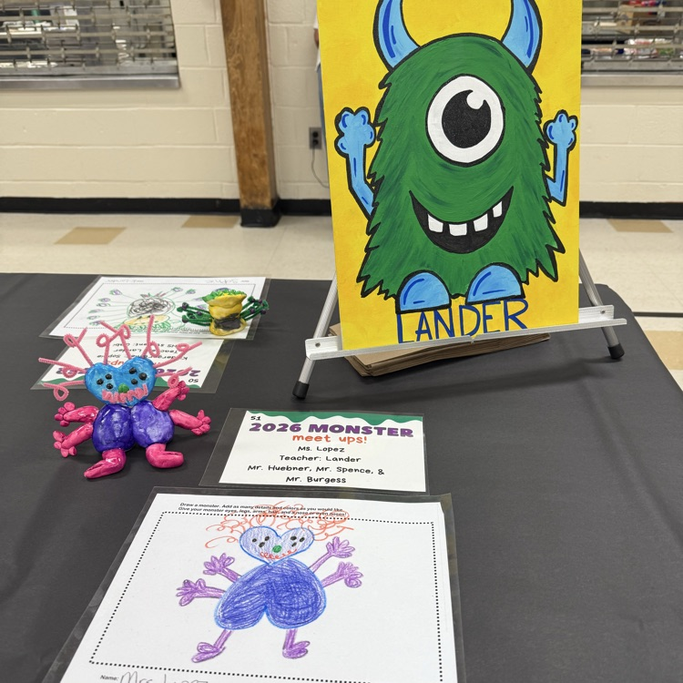 LRHSNJ's tweet photo. Kindergarten students at Robert Erskine School drew original monster creations and Ms. Haftek's and Ms. Gawron's CORE/Art Mod students brought them to life through sculpture and paint. Seeing the kindergartners meet their monsters was magical! A wonderful creative collaboration! https://t.co/86yeAoU8xT