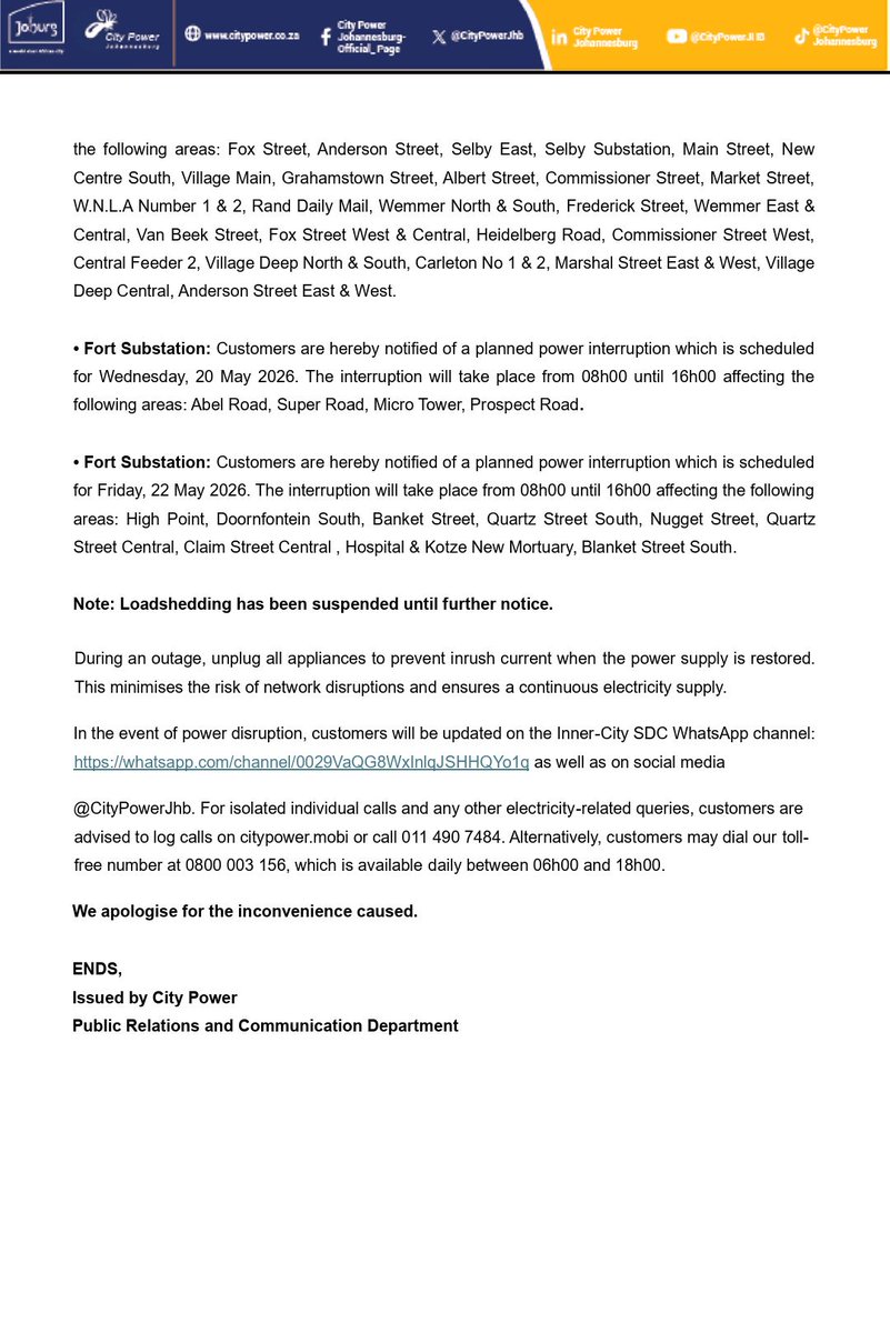 @CityPowerJhb tweet media