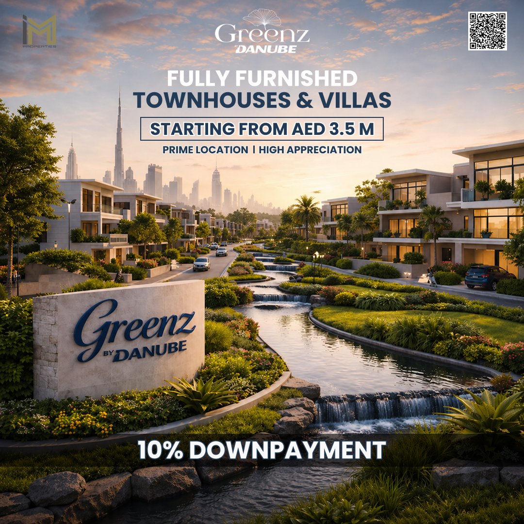 impropertiesae's tweet photo. Greenz by Danube fully furnished villa, complete with a private elevator and your very own sky garden. 📷 From the beach hub to the green sanctuary, every detail is designed for an unparalleled lifestyle.

#dubairealestate #propertyinvestment #greenzbydanube #danube https://t.co/DRcKiuKdno