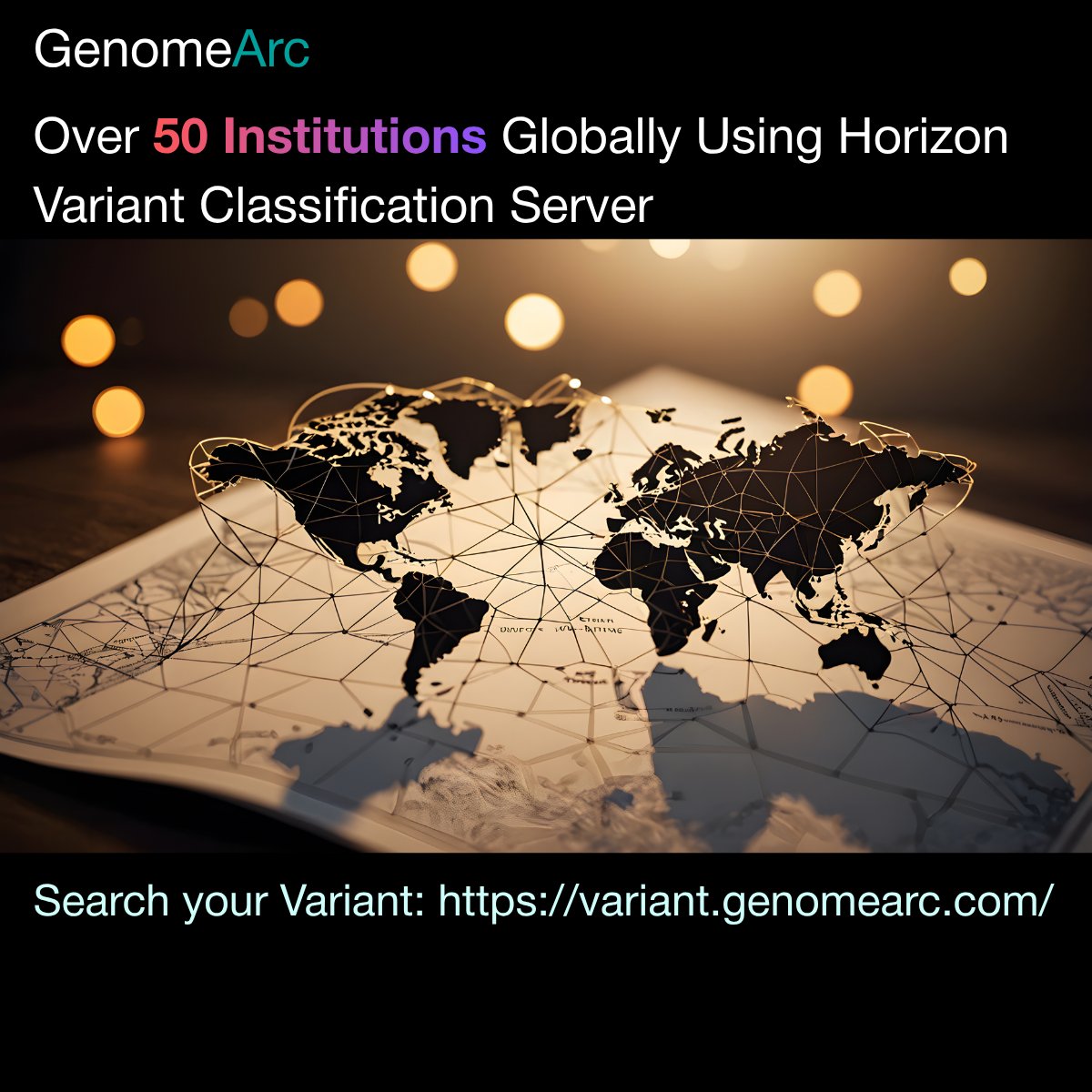 genomearc's tweet photo. Amazing! Since its launch one month ago, 50 genomic institutes are using Horizon ACMG/AMP variant classification server with free global access.

Search your rare disease or tumor variant: https://t.co/HxscsoBmHs

#raredisease #cancer #tumor #ACMG #AMP #variant #VUS https://t.co/OdMgTinyRz
