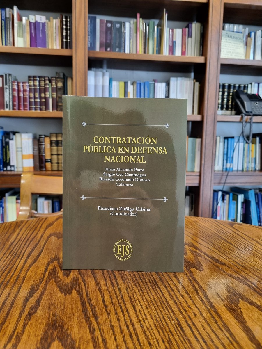 Obslatam's tweet photo. Estimadas y estimados, el Observatorio Latinoamericano sobre Constitución y Democracia tiene el placer de anunciar la publicación del libro “Contratación Pública en Defensa Nacional”, coordinado por Francisco Zúñiga Urbina. https://t.co/lymLa38hyo https://t.co/iwcQkM1jzC