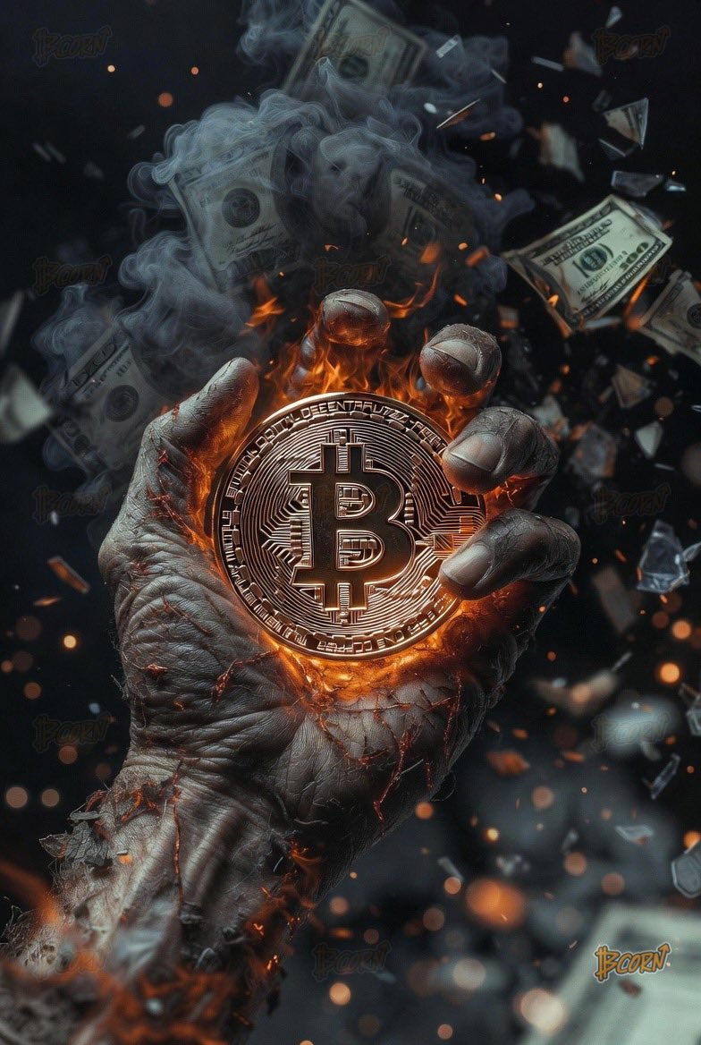 Corn_HODL's tweet photo. The Hardest Money Burns the Weakest System 🔥 

#Bitcoin bitcoin:native https://t.co/yWLi5aEsIV